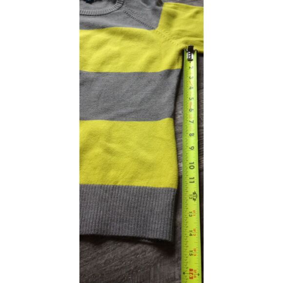 French Connection Women's Size Medium Long Sleeved Striped Sweater - Picture 4 of 8